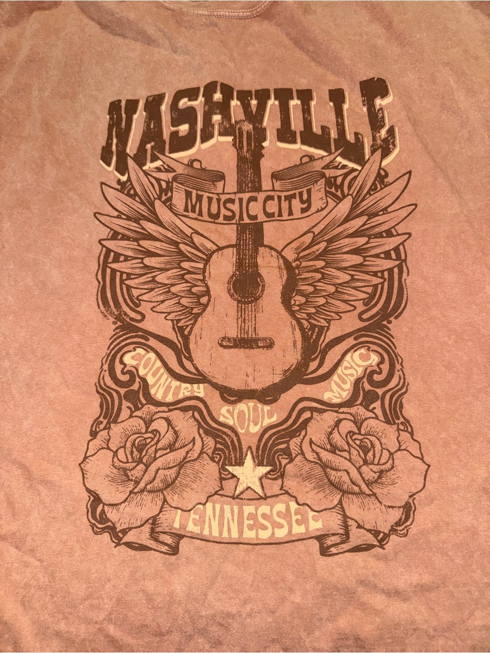Altar'd State Pink Nashville Music City Graphic Tee